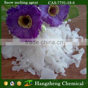 road salt MgCl2 snow-dissolved agent