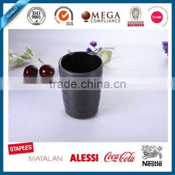 beautiful melamine flower pot with reationary decal, plastic flower pot