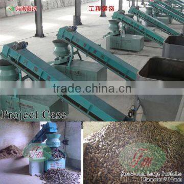 Hot Sale Automatic wood briquette machine Large Particles diameter 33mm factory-outlet