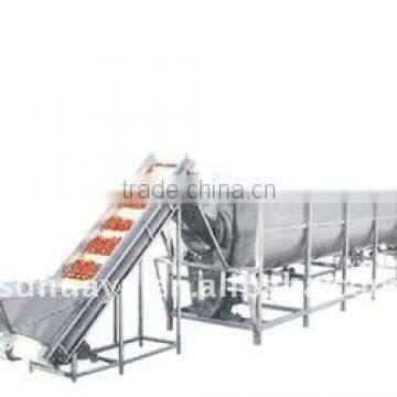 stainless steel food machine pepper selecting and sterilization line