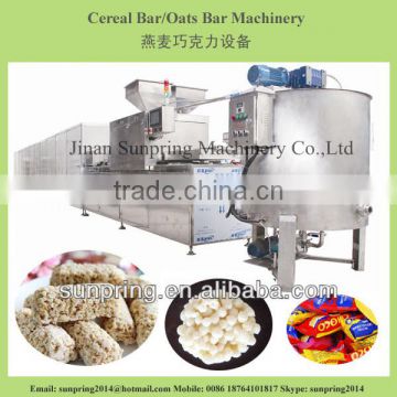 Healthy Snack Chocolate Nut Cereal Oat Bar Making Machine