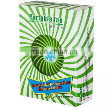 Factory Wholsales Rechargeable Mini USB Fan With Battery photo-6