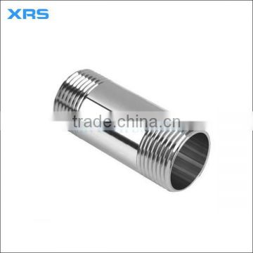 stainless steel NPT threaded hexagon pipe nipple