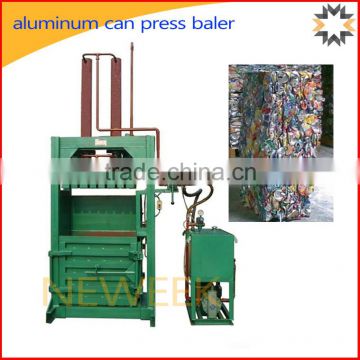 Professional semi-automatic hydraulic aluminum can press baler