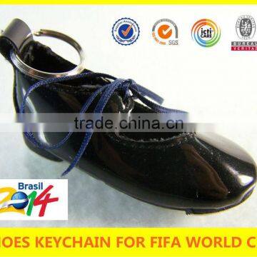 2014 brasil football world cup pvc shoe key ring