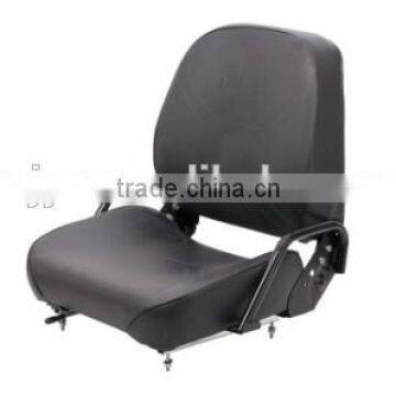 Universal high quality and durable back-forth adjustable PVC forklift seat YH-06