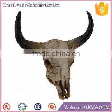 Home ornament polyresin wall bull head