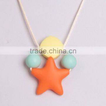 BPA Free Food Grade Baby Teething Bracelets Wholesale Druzy Pendants photo-3