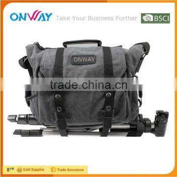 Manufacturer custom durable canvas photographic video dslr camera bag professional for men