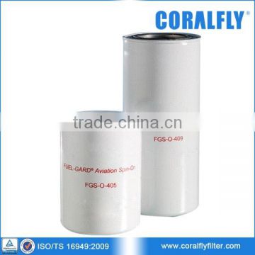 Aviation Spin-On Fuel Filter FGS-O-405 FGS-O-409