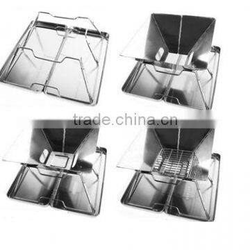 Deluxe Stainless Steel Folding Bbq Grills photo-3