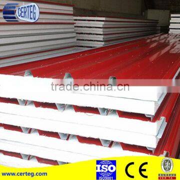 EPS Sanwich Roofing panel Foam color coated sheet