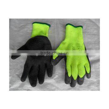 Latex Rubber Coated Palm Working Labor Gloves