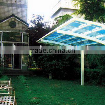 Prefabricated parking pavilion