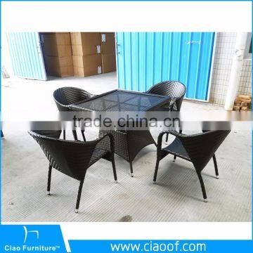 Factory Best Price Top Sale Stylish 4Pcs Outdoor Rattan Furniture Sets photo-3