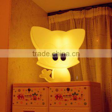 remote control color changing naughty Kitty table lamp