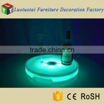 PE Material Round Shape RGBW Color LED Wine Pallet for Events/party/wedding photo-2
