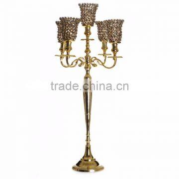 candelabra wedding centerpiece