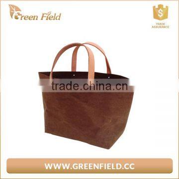 Fashion Paper Handbag Promotion Kraft Paper Shopping Tote Bag photo-2