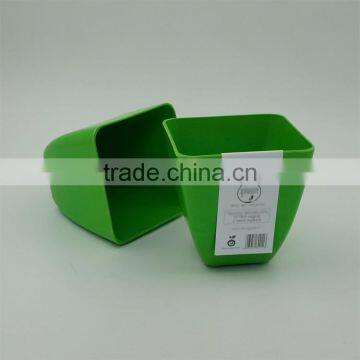 Biodegradable Bamboo Fiber Colorful Flower Pot photo-4