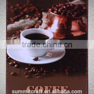 Custom Printed Coffee Poster Retro Metal Sign photo-6