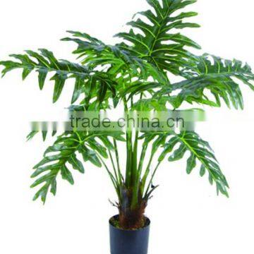 indoor Home garden decorative 100cm to 300cm Height make artificial green Philodendr live bonsai tree EXLYPZ06 0502