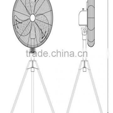 AIR POWERED INDUSTRIAL STAND FAN photo-2