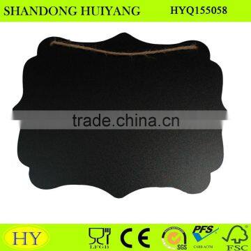 Custom Cheap Decorative Wooden Slate Chalkboard Wholesale