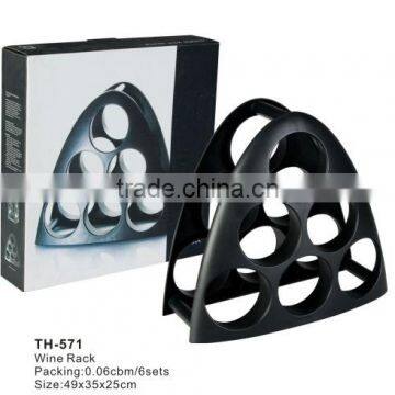 China  High Quality Hot Sale Wholesale Wine Bottle Display 6 Bottles Wine Rack