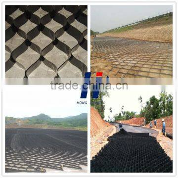 HDPE Geocell in Road be and Slope Surface Protection photo-3