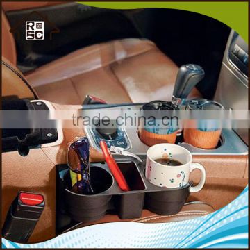 NBRSC Plastic Car Seat Wedge Cup Holder Accessories Organizer As Seen on TV