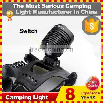 Outdoor Usage Best Rechargeable Led Powerful Headlamp for Hunting and Fishing photo-3