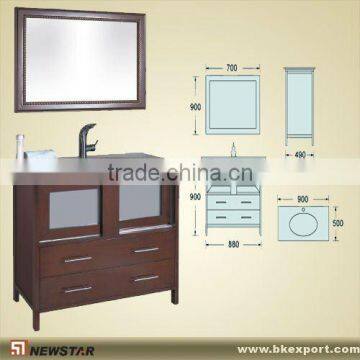 oak cherry Bathroom vannities/cabinet