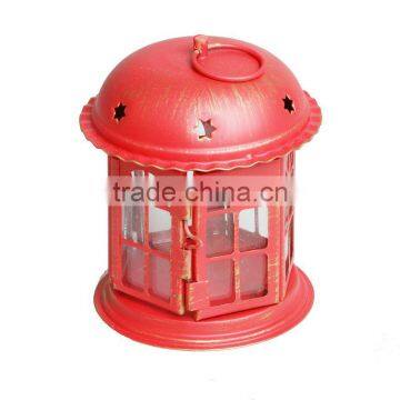 European Romantic Wedding Supplies Iron Glass Candlestick Creative Home Furnishing Jewelry Ornaments Model House Candle Holders photo-2