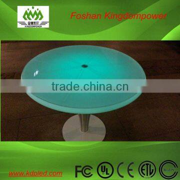 modern plasic LED furniture glowing waterproof bar table