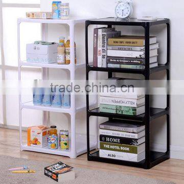 4 layers plastic combination shelves