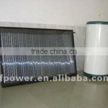 Separate heat pipe solar system for flat roof home 500L