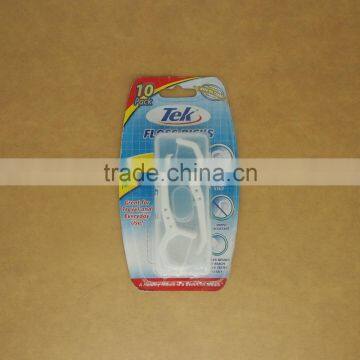 Individual Wrapped Dental Floss Pick in China