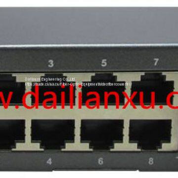 8 RJ45 ports 10/100M Ethernet Fiber Optical Switch 8ports Fiber Media Converter