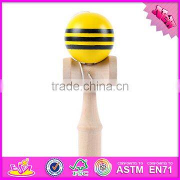 2017 New Design Funny Children Wooden Toy Kendamas for Sale W01A192 photo-6