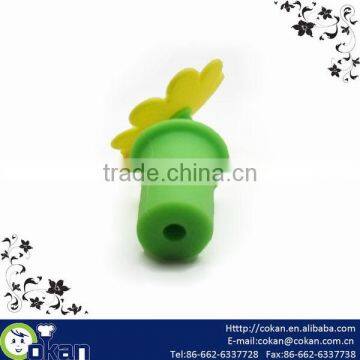 3D Flower Shape Silicone Wine Stopper,Wine Plug,Bottle Stopper CK-KT428 photo-3