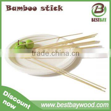 15 Inch Bbq Wholesale Food Bamboo Skewer Round Bamboo Sticks photo-5