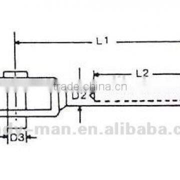 Industrial Horizontal Ceiling Wall Lifeline System Stainless Steel Cable Bracket photo-4