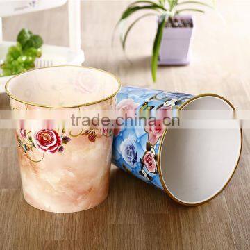 Factory Price Household Pure PP Plastic Round Dust Bin Storage Box photo-3