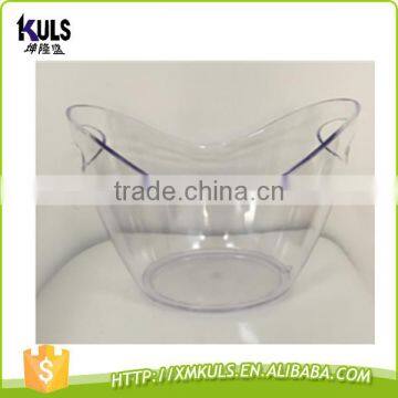 8 L Clear Acrylic Champagne Beer Bar Plastic Ice Bucket photo-2