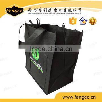 Bulk Reusable Eco Friendly Non Woven Cheap Printed Shopping Bags photo-3