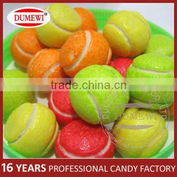 4.5g Candy Fruit Bubble Gum Tennis Ball