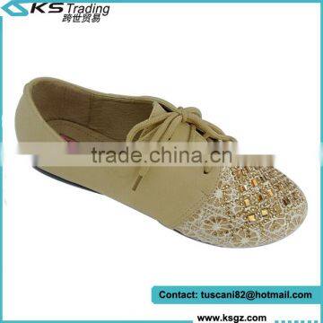 Latest Design Lady Shoes with Crystal for Buying Agent