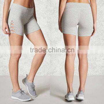 No Problem Shorts Active Cutout Basketball Shorts Wholesale Bike Yoga Shorts Women