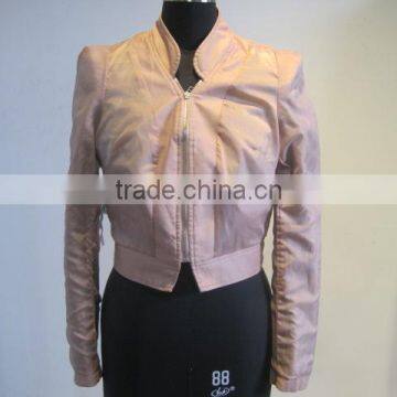 Jackets Product Type and 100% Polyester Shell Material Leather Jacket Coat photo-5
